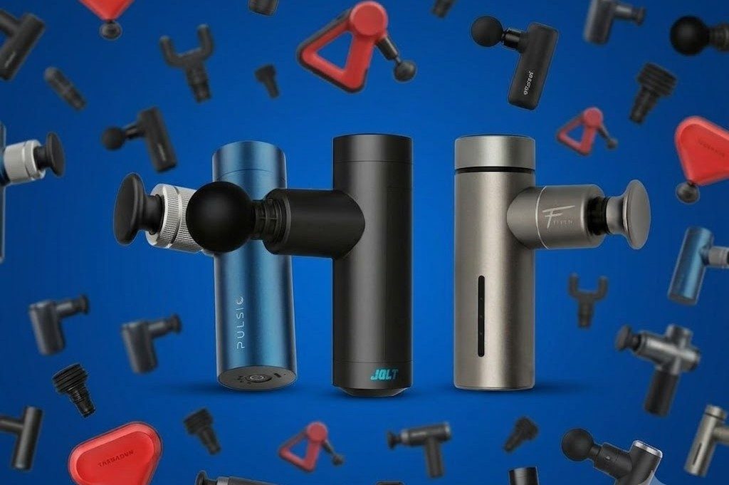 comparatif mini pistolets de massage bleu