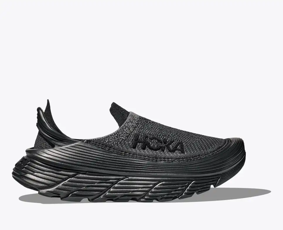 chaussures récupération hoka restore tc coté