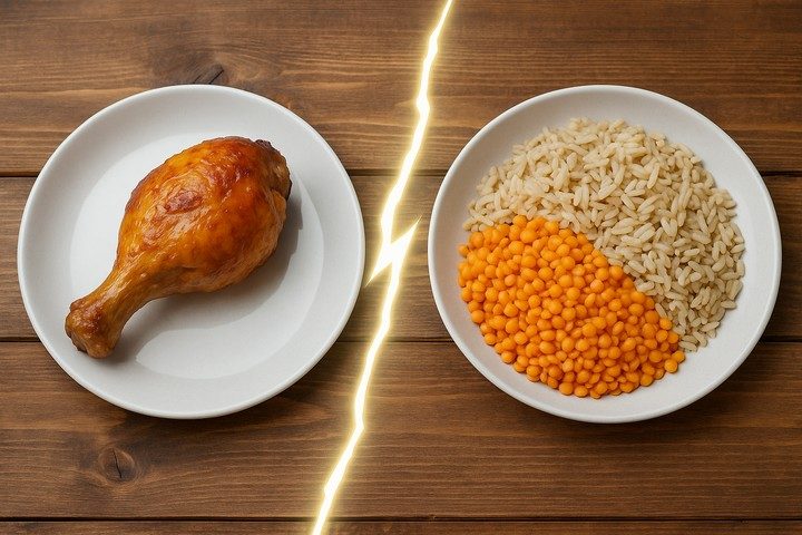 protéines végétales ou animales