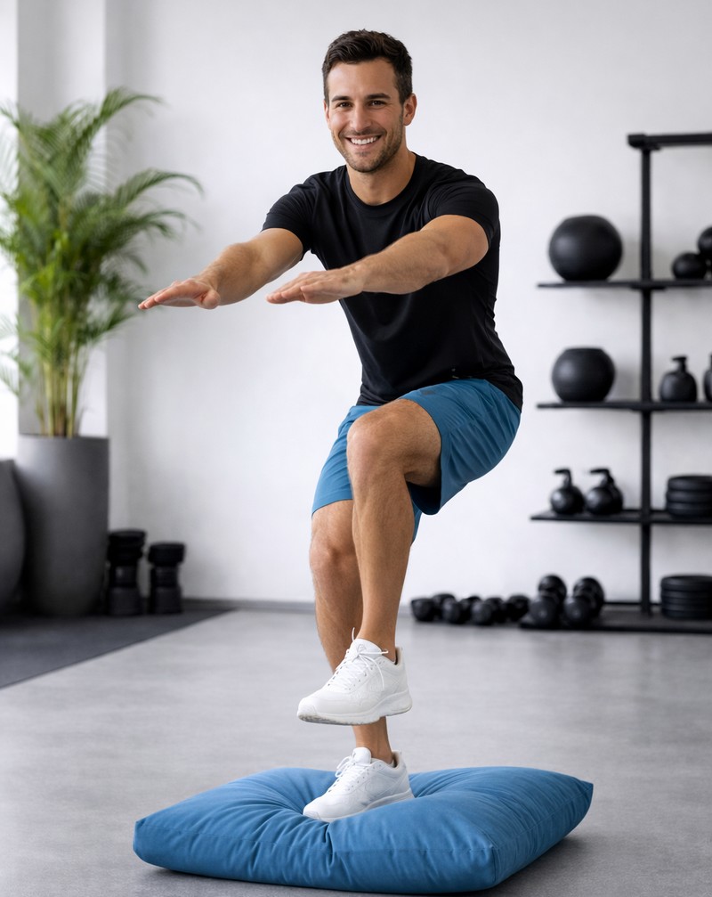 exercice proprioception cheville